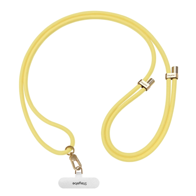 DUX DUICS PL-ONE Universal Silicone Phone Lanyard(Yellow) - Lanyards & Wrist Straps by DUX DUCIS | Online Shopping UK | buy2fix