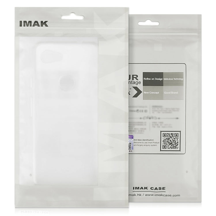 For Realme GT 6 5G Global imak UX-5 Series Transparent Shockproof TPU Protective Case(Transparent) - Realme Cases by imak | Online Shopping UK | buy2fix
