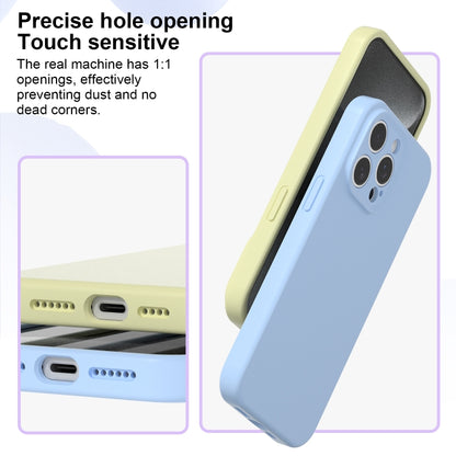 For iPhone 16 Plus Precise Hole Liquid Silicone Jelly Color Full Coverage Phone Case(Carbon Gray) - iPhone 16 Plus Cases by buy2fix | Online Shopping UK | buy2fix