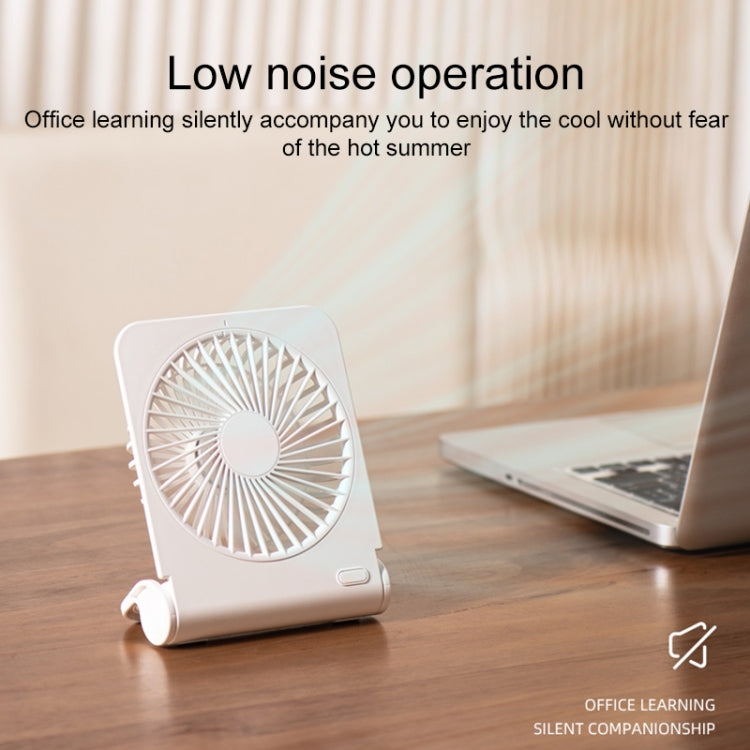 N602 Type-C Thin Desktop Fan(White) - Electric Fans by buy2fix | Online Shopping UK | buy2fix