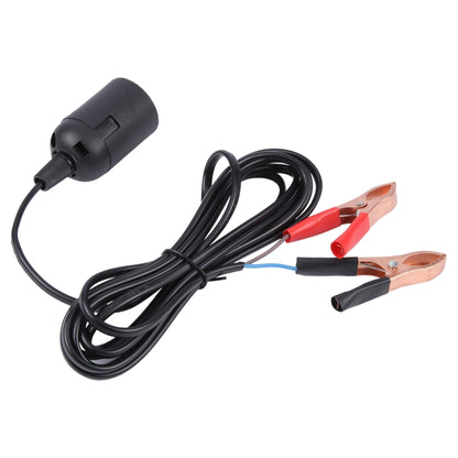 E27 Car Battery Charging Crocodile Clip to Headlight Connection Cable, Cable Length:2.8m - Booster Cable & Clip by buy2fix | Online Shopping UK | buy2fix