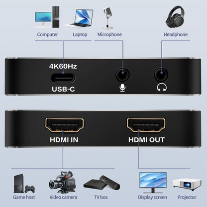 NK-A20 USB3.2 4K HDMI HD Video Capture Card - Video Capture Solutions by buy2fix | Online Shopping UK | buy2fix