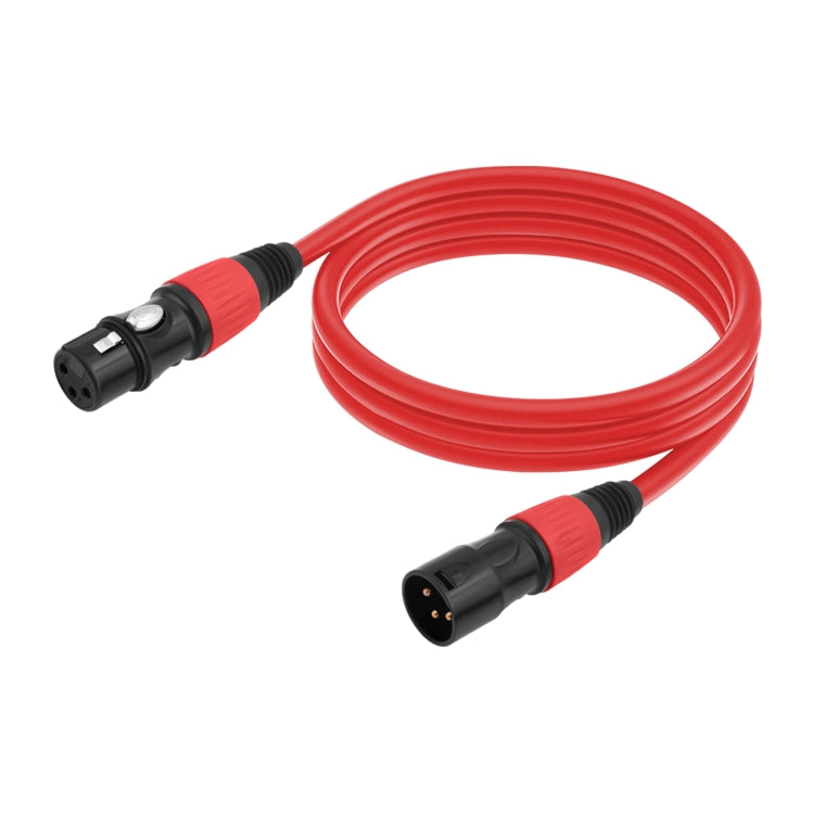 6 Color / Set JC1015 XLR 3pin Male to Female Audio Cable, Length:1m - Microphone Audio Cable & Connector by buy2fix | Online Shopping UK | buy2fix