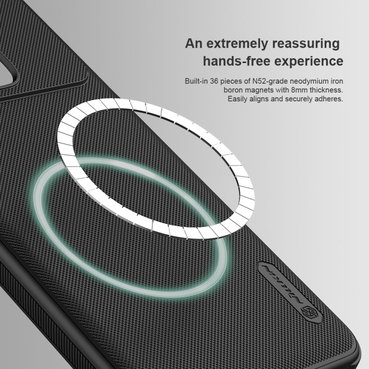 For Redmi K70 Ultra NILLKIN Frosted Shield Pro Magnetic Phone Case(Black) - Xiaomi Cases by NILLKIN | Online Shopping UK | buy2fix