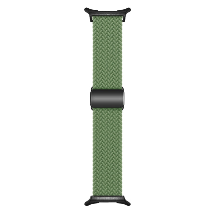 For Samsung Galaxy Watch Ultra 47mm Nylon Loop Magnetic Buckle Watch Band(Cactus) - Watch Bands by buy2fix | Online Shopping UK | buy2fix