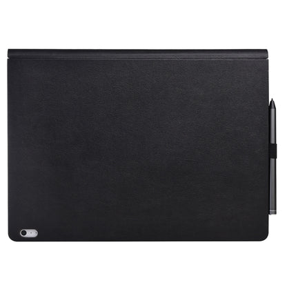 For Microsoft Surface Book 13.5 inch i7 Deformation All-inclusive Leather Laptop Case(Black) - Screen & Keyboard Cover by buy2fix | Online Shopping UK | buy2fix