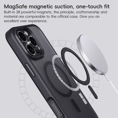 For iPhone 16 Plus Frosted MagSafe Magnetic Phone Case(Titanium Blue) - iPhone 16 Plus Cases by buy2fix | Online Shopping UK | buy2fix