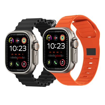 WK WH-02 Traveler 2.01 inch Smart Watch Supports Blood Oxygen Monitoring(Orange) - Smart Watches by WK | Online Shopping UK | buy2fix