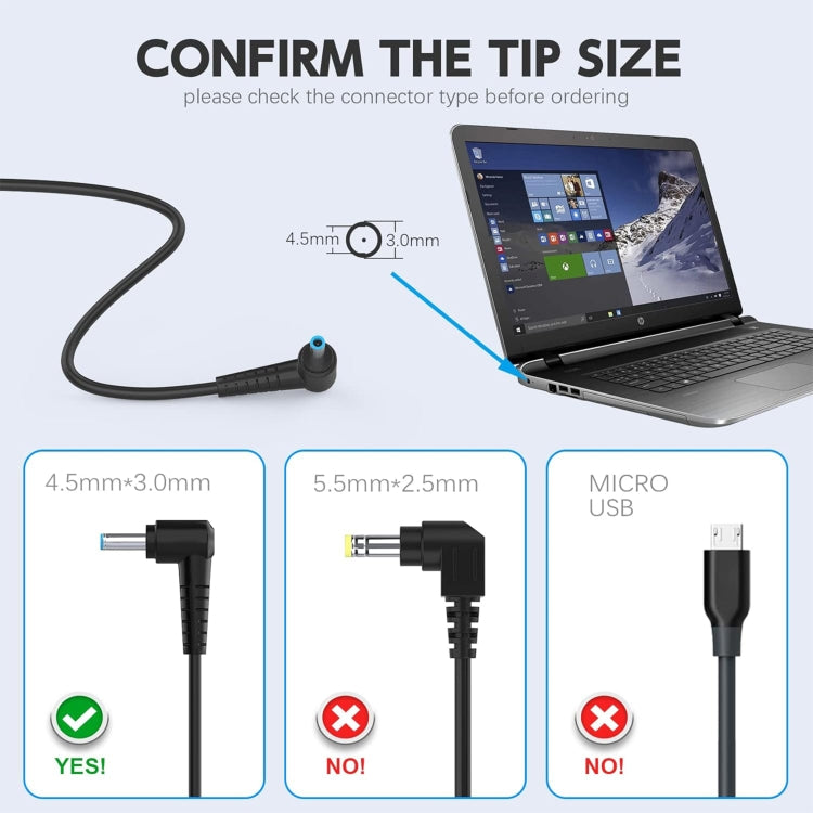 120W 19.5V 6.15A Laptop Notebook Power Adapter For HP 4.5 x 3.0, Plug:AU Plug - For HP by buy2fix | Online Shopping UK | buy2fix