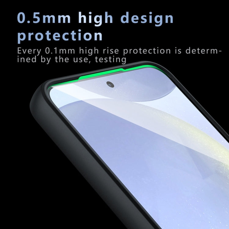 For Samsung Galaxy S25+ 5G Armor Precise Hole PC Hybrid TPU Phone Case(Transparent) - Galaxy S25+ 5G Cases by buy2fix | Online Shopping UK | buy2fix