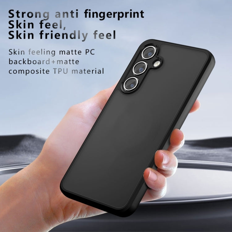 For Samsung Galaxy S25+ 5G Armor Precise Hole PC Hybrid TPU Phone Case(Transparent) - Galaxy S25+ 5G Cases by buy2fix | Online Shopping UK | buy2fix