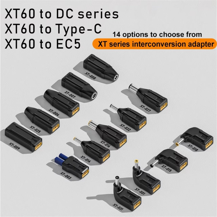 XT-019 XT60 Female to 7.4x0.6 Interchange Adapter - Universal Power Adapter by buy2fix | Online Shopping UK | buy2fix