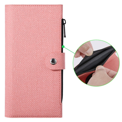 For iPhone 16 Pro ViLi GBS Series MagSafe Magnetic RFID Leather Flip Phone Case(Pink) - iPhone 16 Pro Cases by ViLi | Online Shopping UK | buy2fix