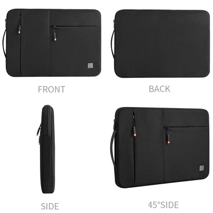 WIWU Alpha Nylon Travel Carrying Storage Bag Sleeve Case for 13.3 inch Laptop(Black) - 13.3 inch by WIWU | Online Shopping UK | buy2fix