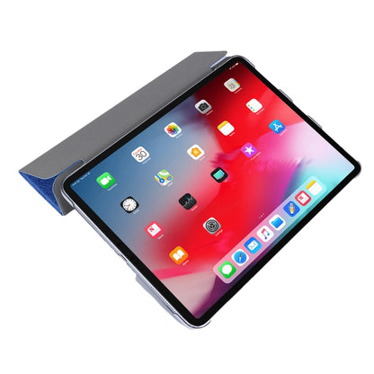 Silk Texture Flip Magnetic PU Leather Smart Case with Three-folding Holder For iPad Air 11 2024 / Air 2022 / 2020 10.9(Black) - iPad Air (2022) / (2020) 10.9 Cases by buy2fix | Online Shopping UK | buy2fix