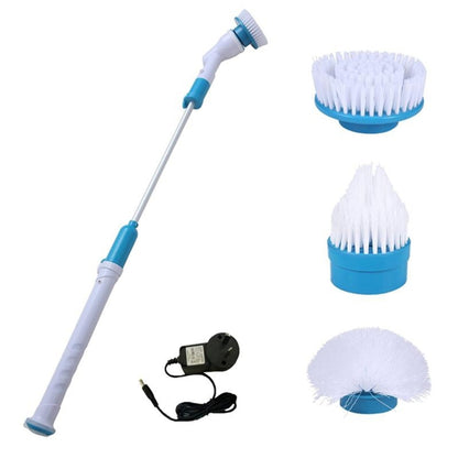 Multi-function Tub and Tile Scrubber Cordless Power Spin Scrubber Power Cleaning Brush Set for Bathroom Floor Wall, US Plug - Cleaning Tools by buy2fix | Online Shopping UK | buy2fix