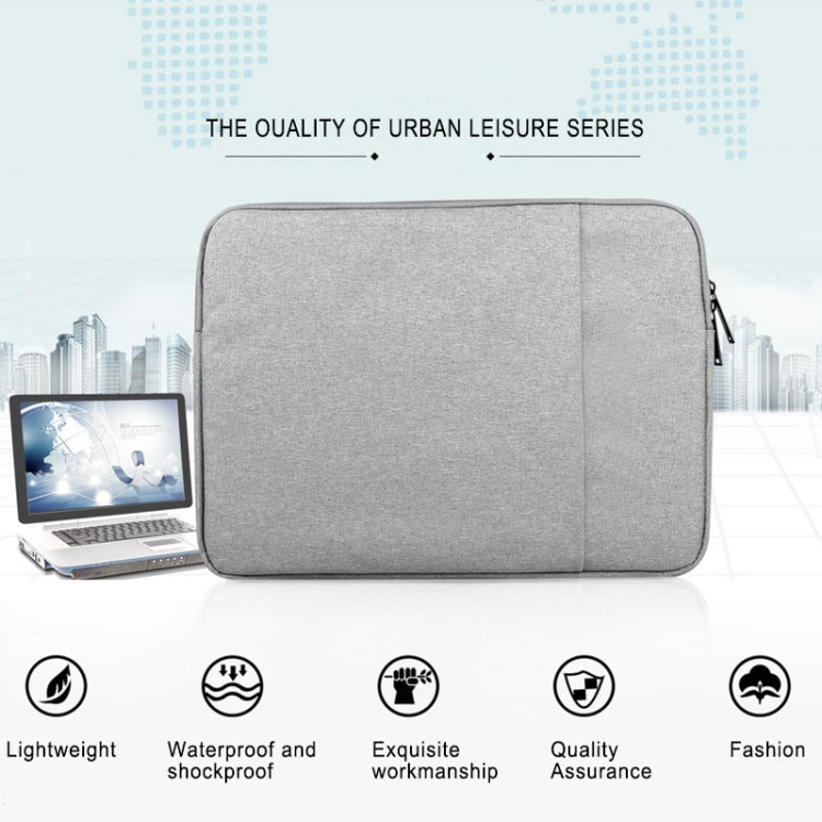 Universal Wearable Business Inner Package Laptop Tablet Bag, 12 inch and Below Macbook, Samsung, for Lenovo, Sony, DELL Alienware, CHUWI, ASUS, HP(Grey) - 12.1 inch by buy2fix | Online Shopping UK | buy2fix