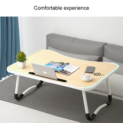 W-shaped Non-slip Legs Adjustable Folding Portable Laptop Desk without Card Slot(Green) - Laptop Stand by buy2fix | Online Shopping UK | buy2fix