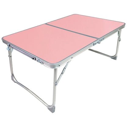 Plastic Mat Adjustable Portable Laptop Table Folding Stand Computer Reading Desk Bed Tray (Pink) - Laptop Stand by buy2fix | Online Shopping UK | buy2fix