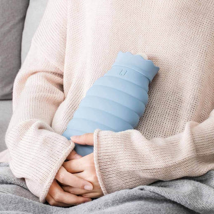 Original Xiaomi Youpin Jotun Judy Warm Water Bag  Silicone Hot Water Bag Size：23.8x105x4.8cm(Gray Blue) - Hot Water Bags by Xiaomi | Online Shopping UK | buy2fix