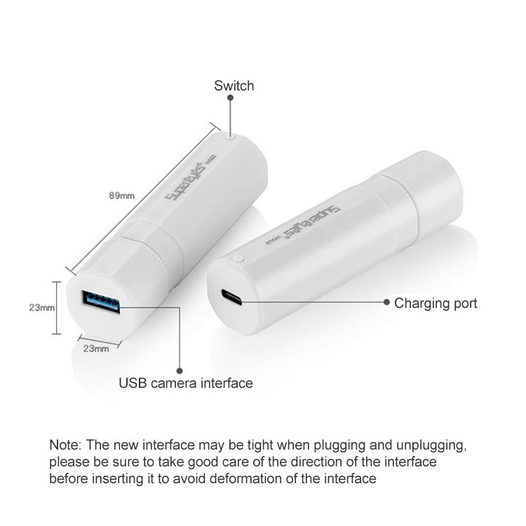 Supereyes W002 USB Digital Endoscope Mobile Phone Tablet WIFI HD Video Transmission Box - Ear Care Tools by Supereyes | Online Shopping UK | buy2fix