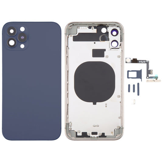 Back Cover with Appearance Imitation of iP15 Pro for iPhone 11(Blue) - Back Cover by buy2fix | Online Shopping UK | buy2fix