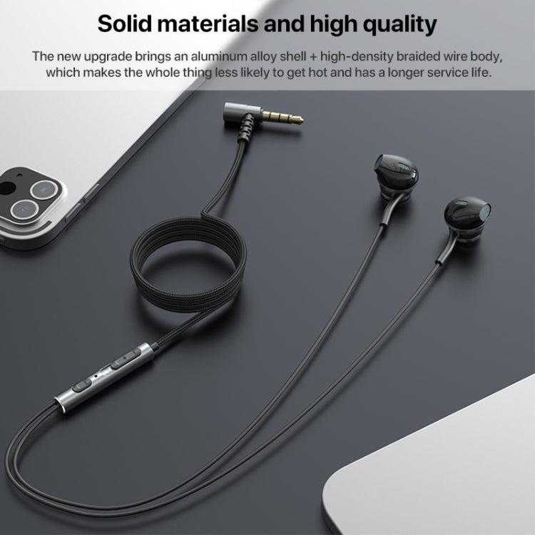 Yesido YH40 3.5mm Plug Wired HiFi Sound Music Earphones with Mic - Normal Style Earphone by Yesido | Online Shopping UK | buy2fix