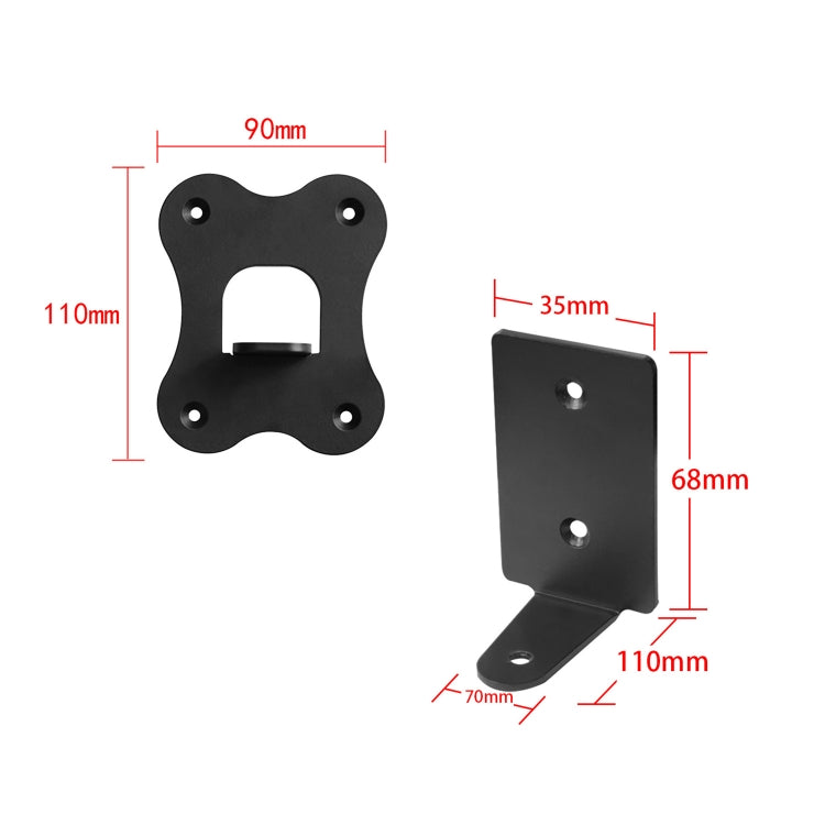 Speaker Metal Wall-mounted Bracket For Morel Hogtalare - Speaker Bracket by buy2fix | Online Shopping UK | buy2fix