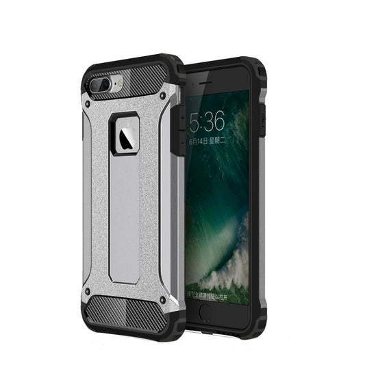 For iPhone 7 Plus Magic Armor TPU + PC Combination Case(Grey) - More iPhone Cases by buy2fix | Online Shopping UK | buy2fix