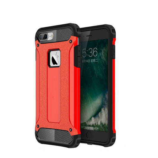 For iPhone 7 Plus Magic Armor TPU + PC Combination Case(Red) - More iPhone Cases by buy2fix | Online Shopping UK | buy2fix