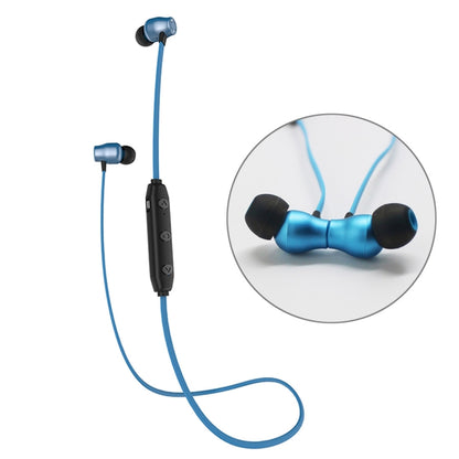 XRM-X5 Sports IPX4 Waterproof Magnetic Earbuds Wireless Bluetooth V4.1 Stereo In-ear Headset, For iPhone, Samsung, Huawei, Xiaomi, HTC and Other Smartphones(Blue) - Bluetooth Earphone by buy2fix | Online Shopping UK | buy2fix