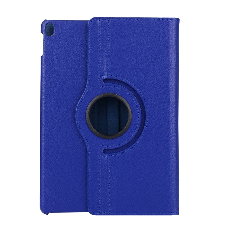 Litchi Texture 360 Degree Spin Multi-function Horizontal Flip Leather Protective Case with Holder for iPad Pro 10.5 inch / iPad Air (2019) (Dark Blue) - iPad Pro 10.5 inch Cases by buy2fix | Online Shopping UK | buy2fix