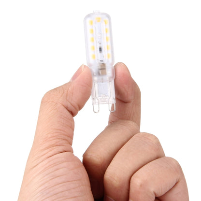 G9 3W 300LM Transparent Cover Corn Light Bulb, 22 LED SMD 2835, AC 220-240V(Warm White) - LED Blubs & Tubes by buy2fix | Online Shopping UK | buy2fix