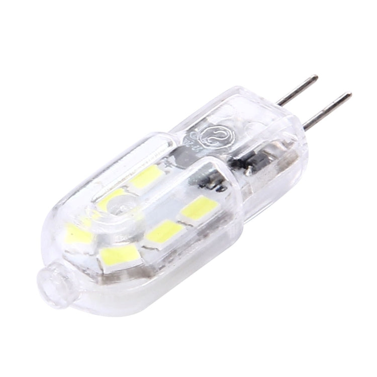 G4 2W 180LM Transparent Cover Corn Light Bulb, 12 LED SMD 2835, AC 220-240V(White Light) - LED Blubs & Tubes by buy2fix | Online Shopping UK | buy2fix