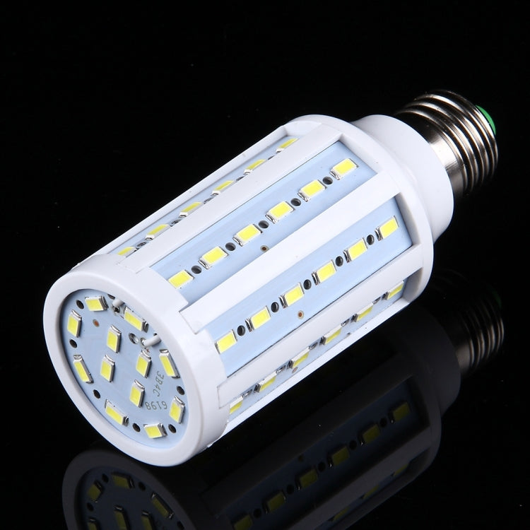 15W PC Case Corn Light Bulb, E27 1280LM 60 LED SMD 5730, AC 85-265V(White Light) - LED Blubs & Tubes by buy2fix | Online Shopping UK | buy2fix