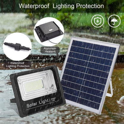 100W 281 LEDs IP67 Waterproof Solar Power Flood Light with Remote Control - Solar Lights by buy2fix | Online Shopping UK | buy2fix