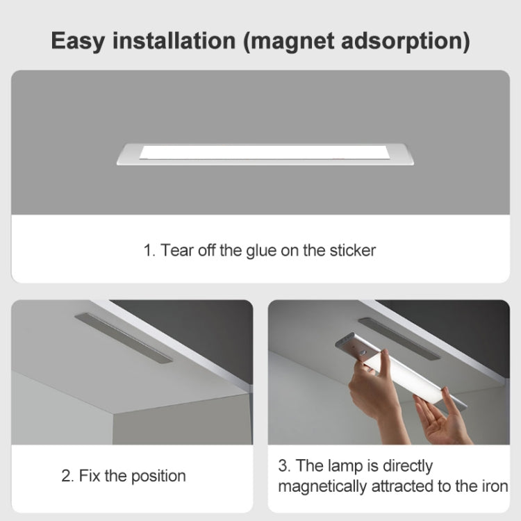 Original Xiaomi Youpin EZVALO 1W Wireless Light Sensor + Human Body Sensor Light, 5000K White Light, 40cm Length - Sensor LED Lights by Xiaomi | Online Shopping UK | buy2fix