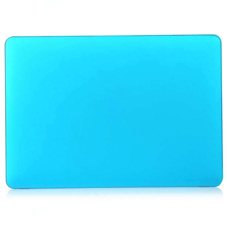 For MacBook Air 13.3 inch A1932 2018 & A2179 2020 & A2337 Laptop Matte Style Protective Case(Lake Blue) - MacBook Air Cases by buy2fix | Online Shopping UK | buy2fix