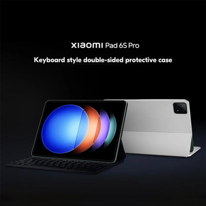 Original For Xiaomi Pad 6S Pro Keyboard Protective Leather Case (Black) - Others Keyboard by Xiaomi | Online Shopping UK | buy2fix