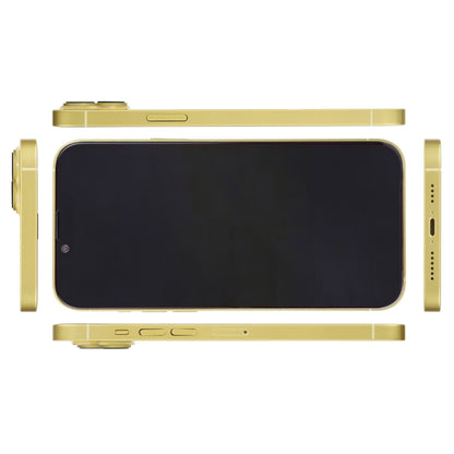 For iPhone 14 Plus Black Screen Non-Working Fake Dummy Display Model (Yellow) - For iPhone & iPad by buy2fix | Online Shopping UK | buy2fix