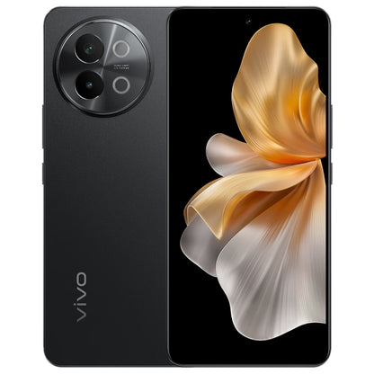 vivo S18e, Dual Back Cameras, 12GB+512GB, Face ID Screen Fingerprint Identification, 6.67 inch Android 14.0 OriginOS 4 Dimensity 7200 Octa Core 2.8GHz, OTG, NFC, Network: 5G, Support Google Play (Black) - vivo by vivo | Online Shopping UK | buy2fix