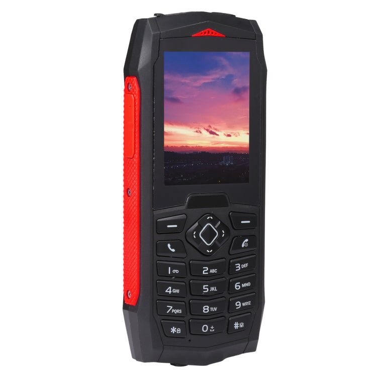 Rugtel R1C Rugged Phone, IP68 Waterproof Dustproof Shockproof, 2.4 inch, MTK6261D, 2000mAh Battery, SOS, FM, Dual SIM(Red) - Others by Rugtel | Online Shopping UK | buy2fix