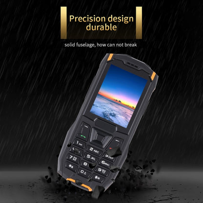 Rugtel R2C Rugged Phone, IP68 Waterproof Dustproof Shockproof, 2.4 inch, MTK6261D, 2500mAh Battery, SOS, FM, Dual SIM (Orange) - Others by Rugtel | Online Shopping UK | buy2fix