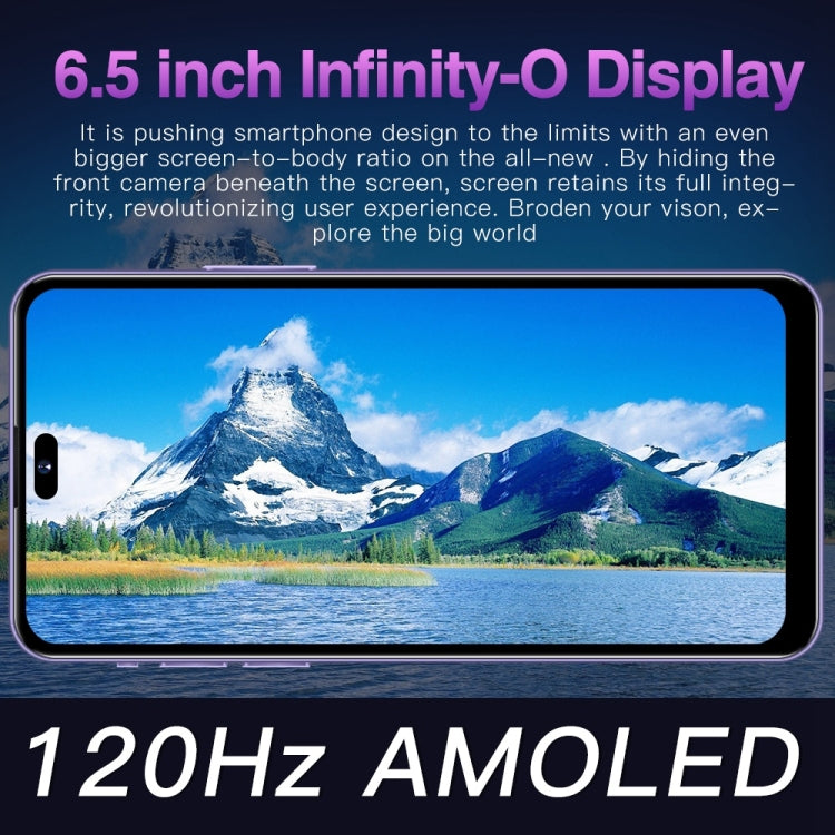 i14 Pro Max / H208A, 3GB+32GB, 6.5 inch Dynamic Island Screen, Face Identification, Android 8.1 MTK6753 Octa Core, Network: 4G (Purple) -  by buy2fix | Online Shopping UK | buy2fix