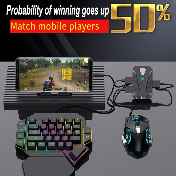 GAMWING Mix Pro Mobile Phone Game Keyboard Mouse Converter - Converter & Adapter by GAMWING | Online Shopping UK | buy2fix