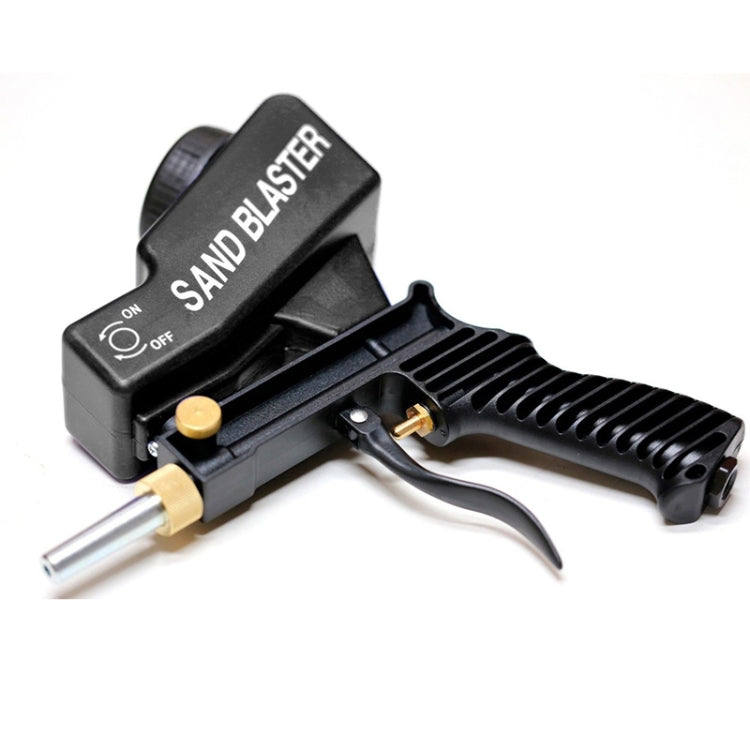 Portable Black Gravitational Sandblasting Machine Mini Rust-proof Sandblaster - Others by buy2fix | Online Shopping UK | buy2fix