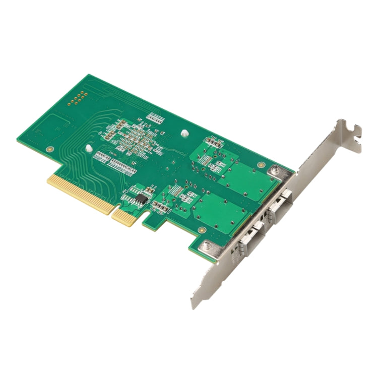 XXA037 Intel 82599 Dual SFP Port  PCI Express FCoE PCIe x8 10 Gigabit Ethernet Network Optical LAN Card Adapter - Add-on Cards by buy2fix | Online Shopping UK | buy2fix