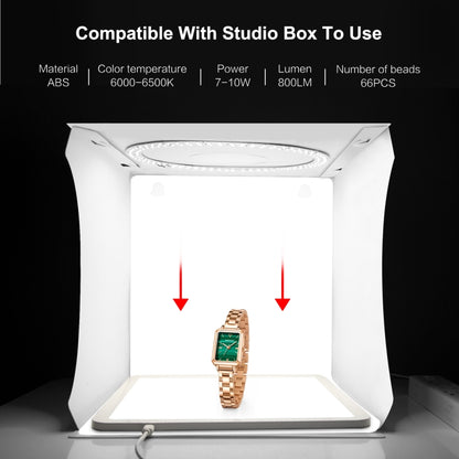 PULUZ 30cm Folding Ring Light Board Photo Lighting Studio Shooting Tent Box Kit Box with Shadowless Light Panel -  by PULUZ | Online Shopping UK | buy2fix