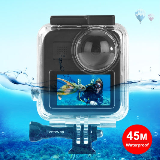 PULUZ 45m Underwater Waterproof Housing Diving Case for GoPro MAX, with Buckle Basic Mount & Screw - Waterproof Cases by PULUZ | Online Shopping UK | buy2fix