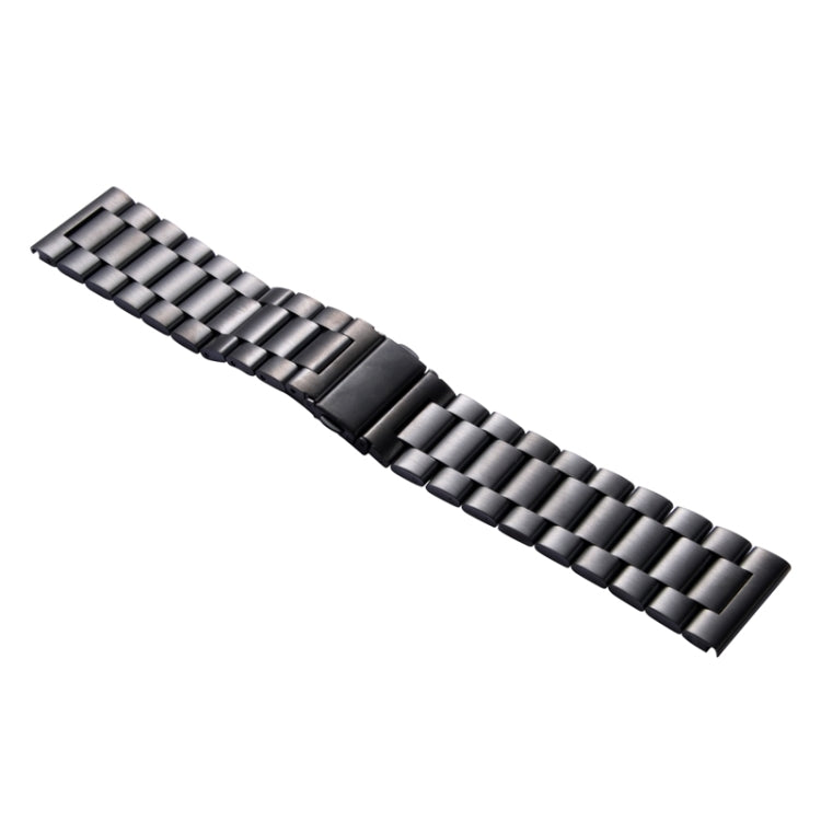 For Apple Watch 38mm Classic Buckle Steel Watch Band Replacement, Only Used in Conjunction with Connectors ( S-AW-3291 )(Black) - Watch Bands by buy2fix | Online Shopping UK | buy2fix